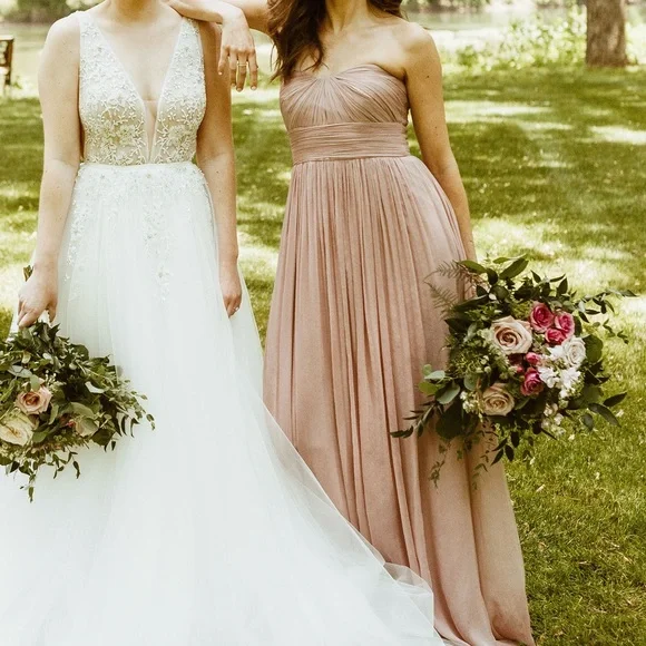 princess polly baby blue dress J.Crew Bridesmaid Dress